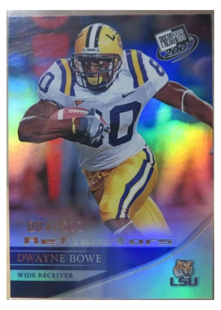 2007 Press Pass Dwayne Bowe #14 card