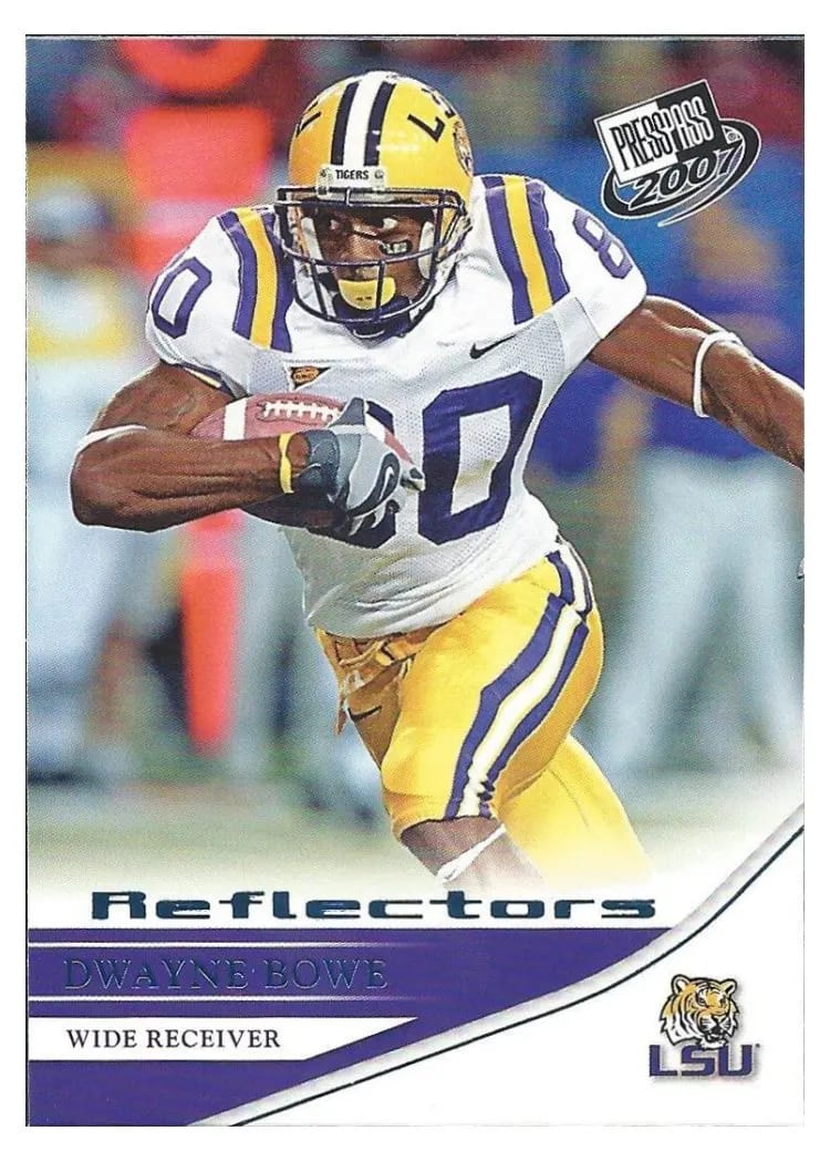 2007 Press Pass Dwayne Bowe #14 card
