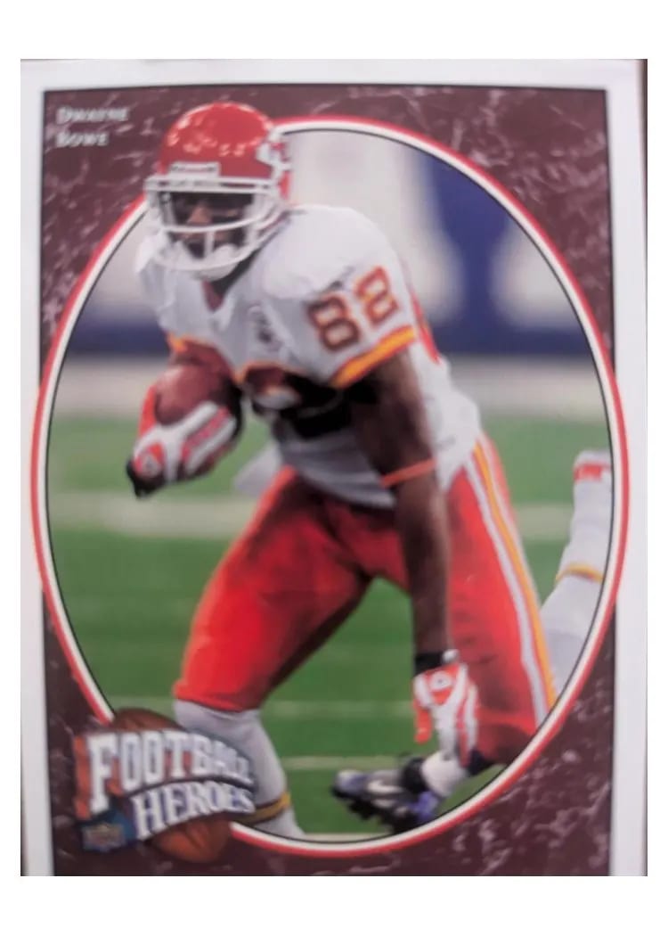 2008 Upper Deck Heroes Dwayne Bowe #38 card