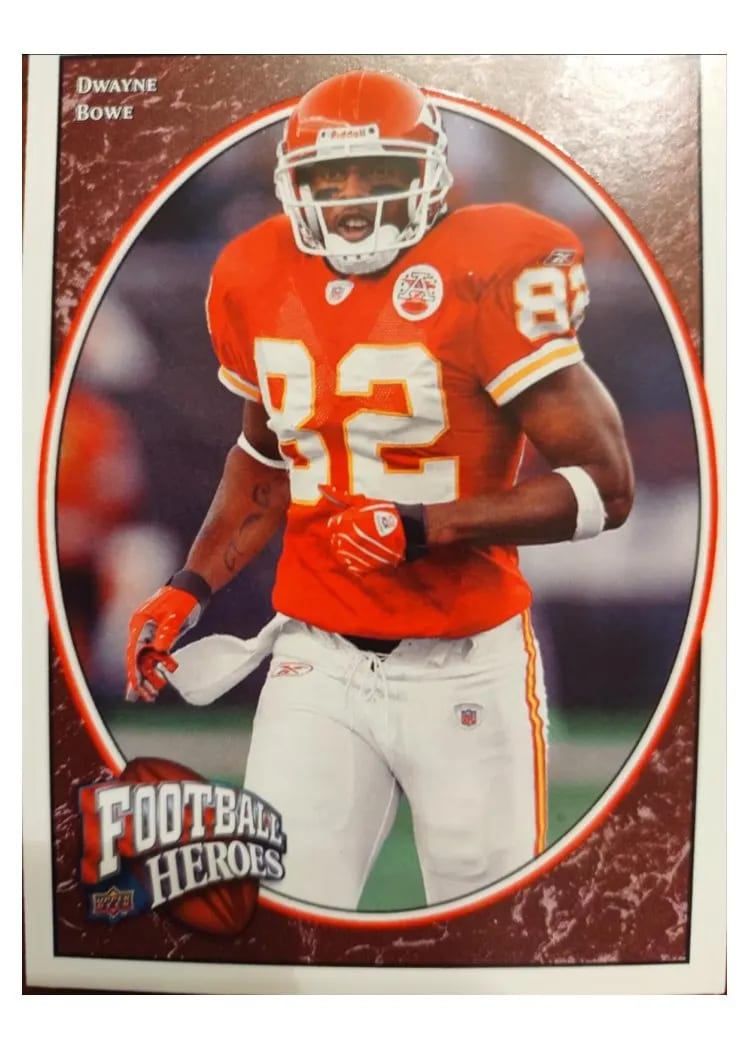 2008 Upper Deck Heroes Dwayne Bowe #39 card