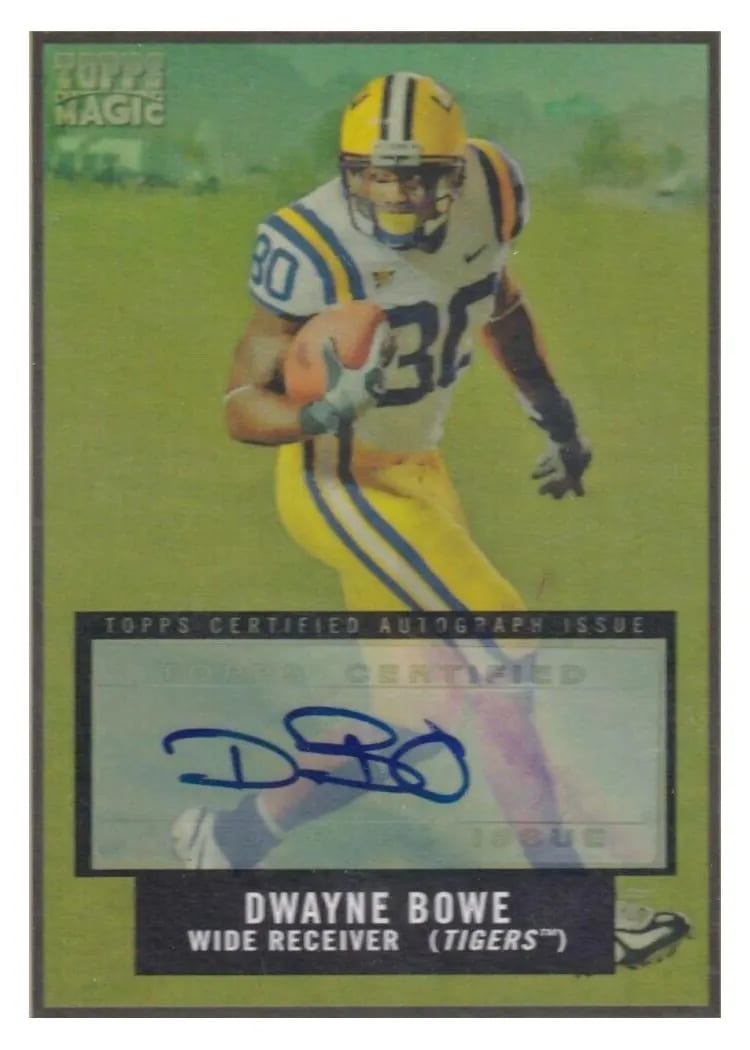 2009 Topps Magic Dwayne Bowe #113 card