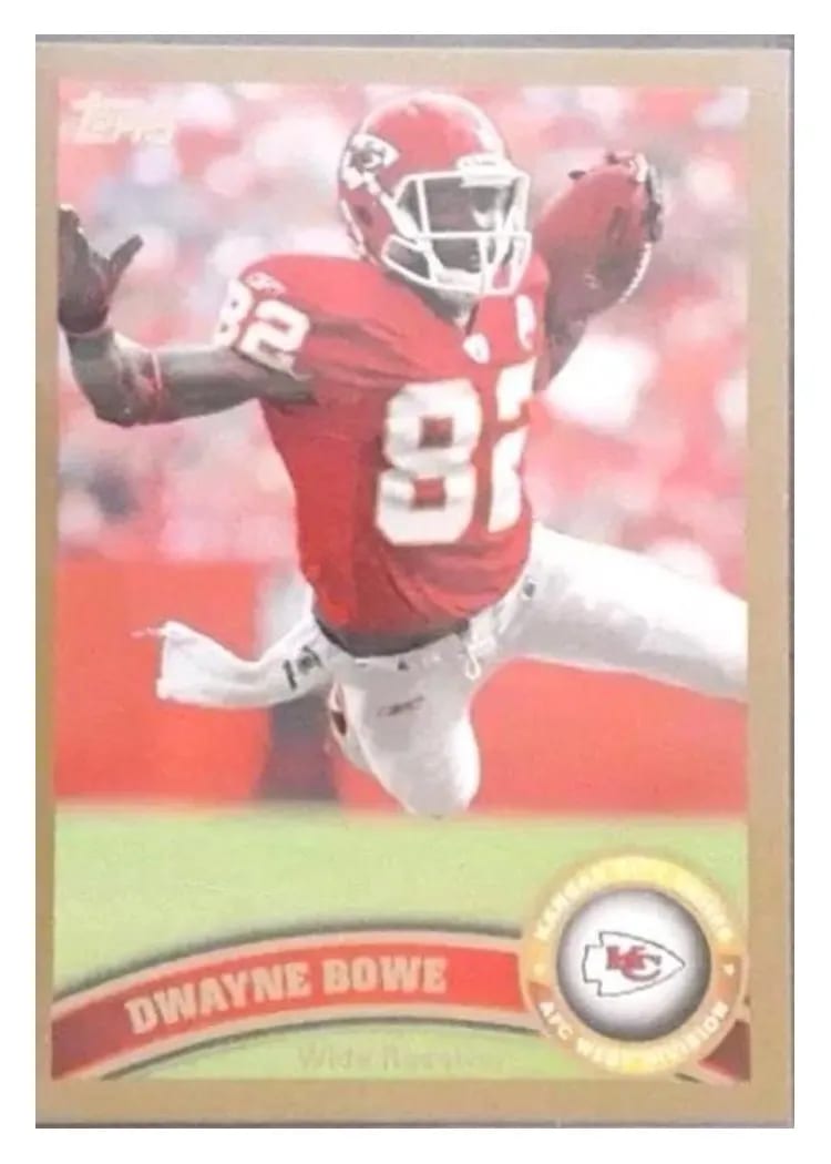 2011 Topps Dwayne Bowe #64 card