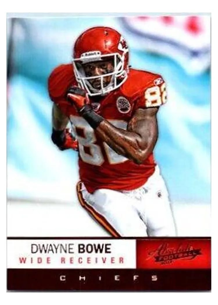 2012 Panini Absolute Dwayne Bowe #96 card