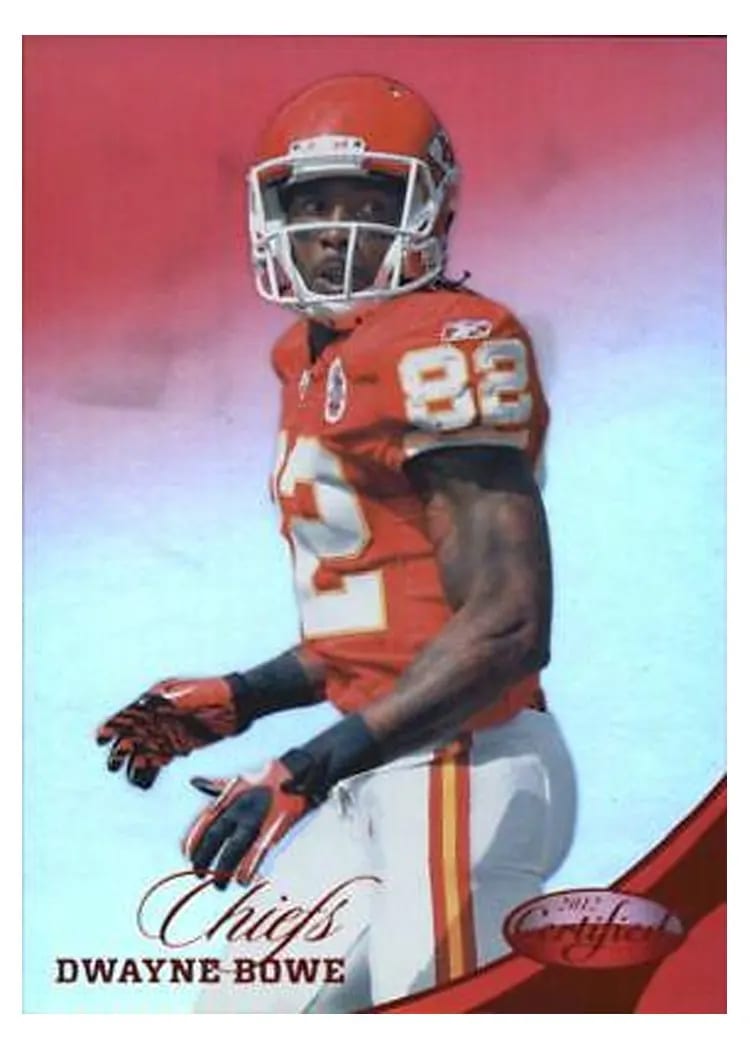 2012 Panini Certified Dwayne Bowe #66 card