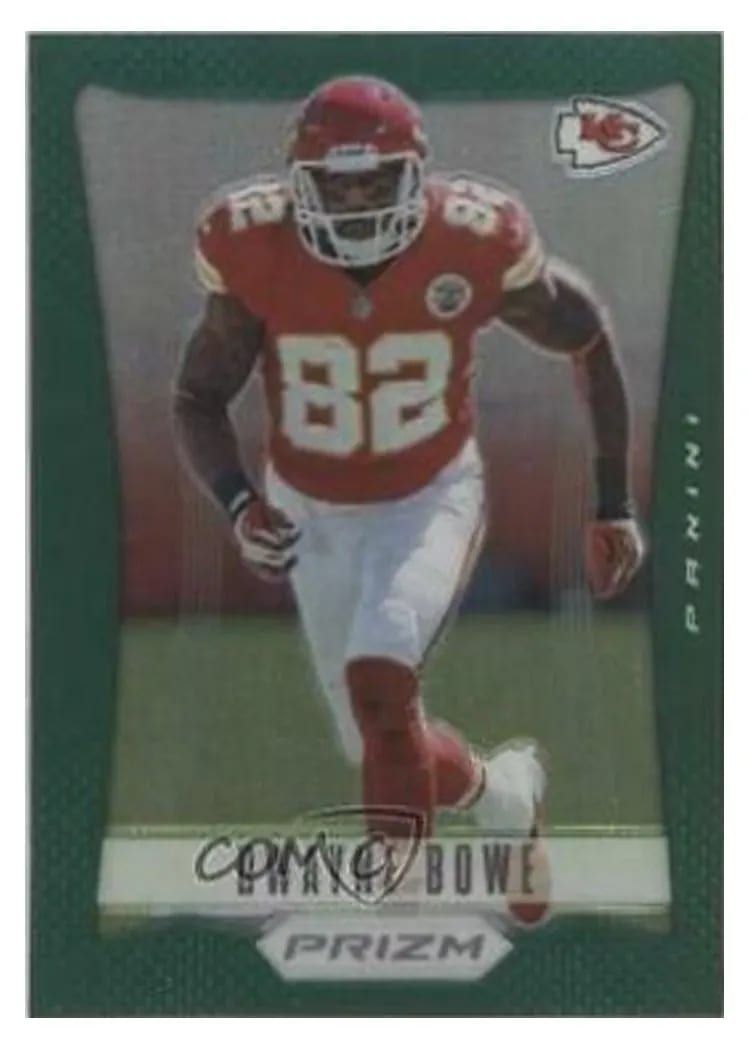 2012 Panini Prizm Dwayne Bowe #93 card