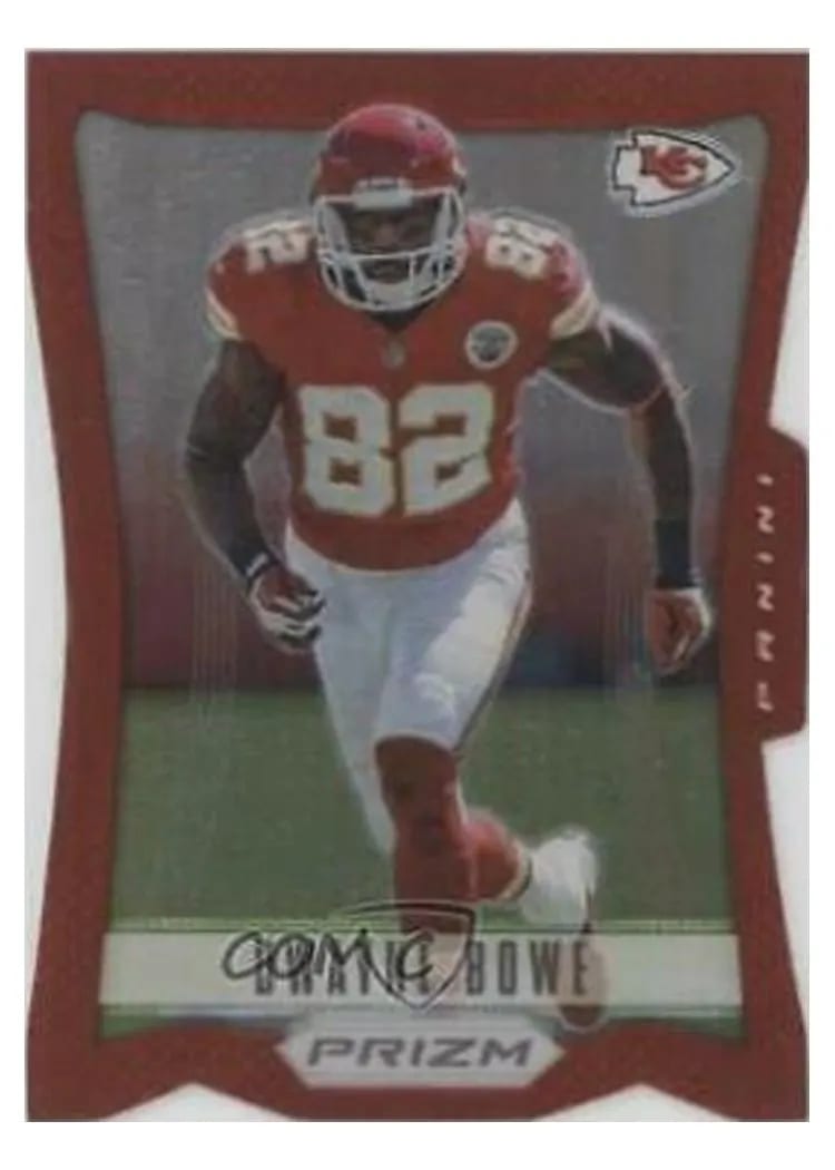 2012 Panini Prizm Dwayne Bowe #93 card