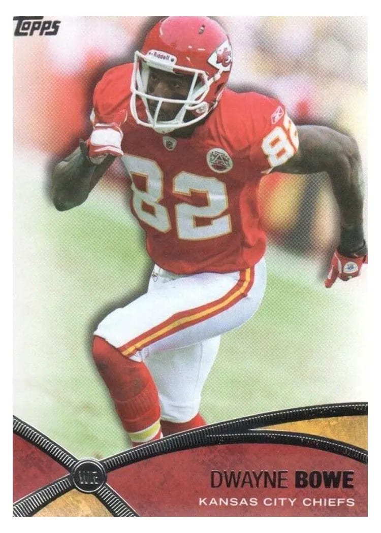 2012 Topps Prolific Playmakers Dwayne Bowe #PP-DB card