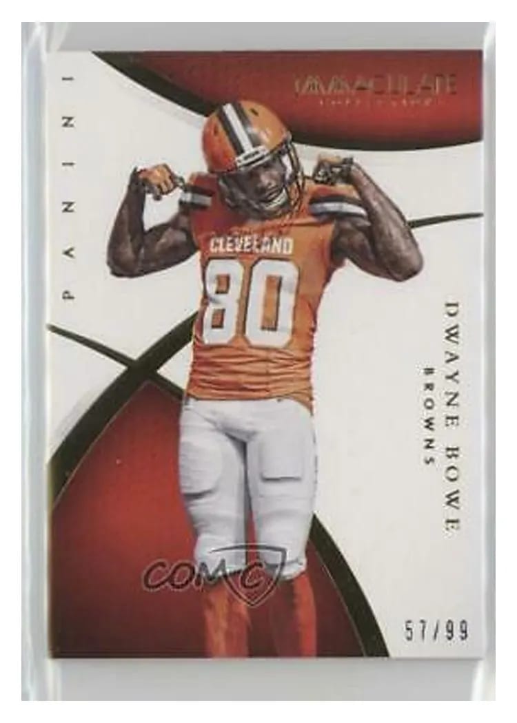 2015 Panini Immaculate Dwayne Bowe #19 card