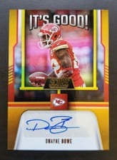 2023 Score It's Good! Autographs Dwayne Bowe #IG-DB card