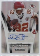 2024 Panini Prizm Flashback Autographs Dwayne Bowe #FBA-DBE card
