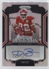 2024 Panini Prizm Franchise Legends Signatures Dwayne Bowe #FL-DBE card