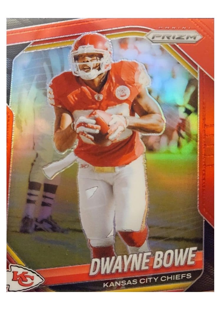 2025 Panini Prizm Base Set Dwayne Bowe Red #46 card