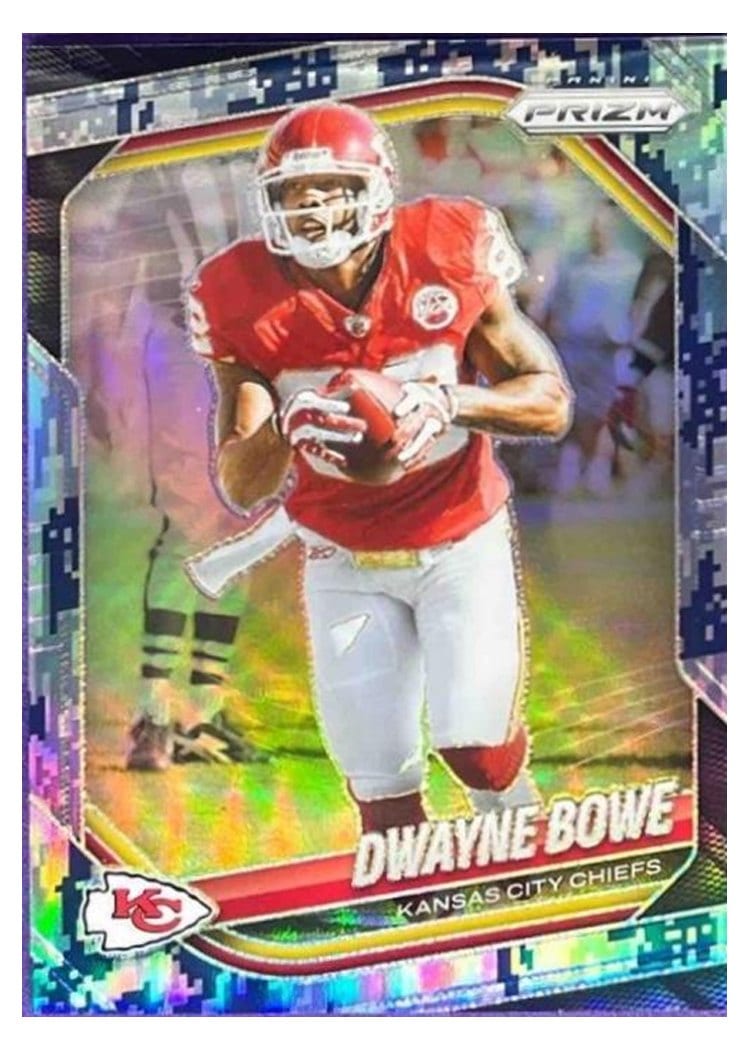 2025 Panini Prizm Base Set Dwayne Bowe #46 card