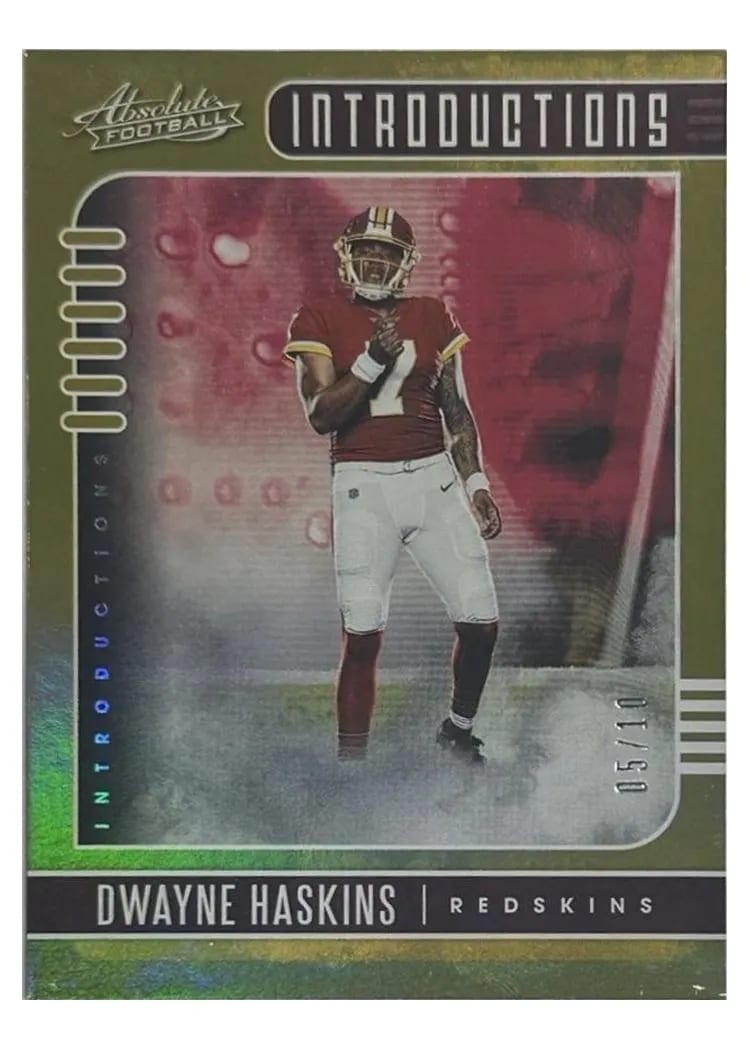 2019 Panini Absolute Introductions Dwayne Haskins #9 card