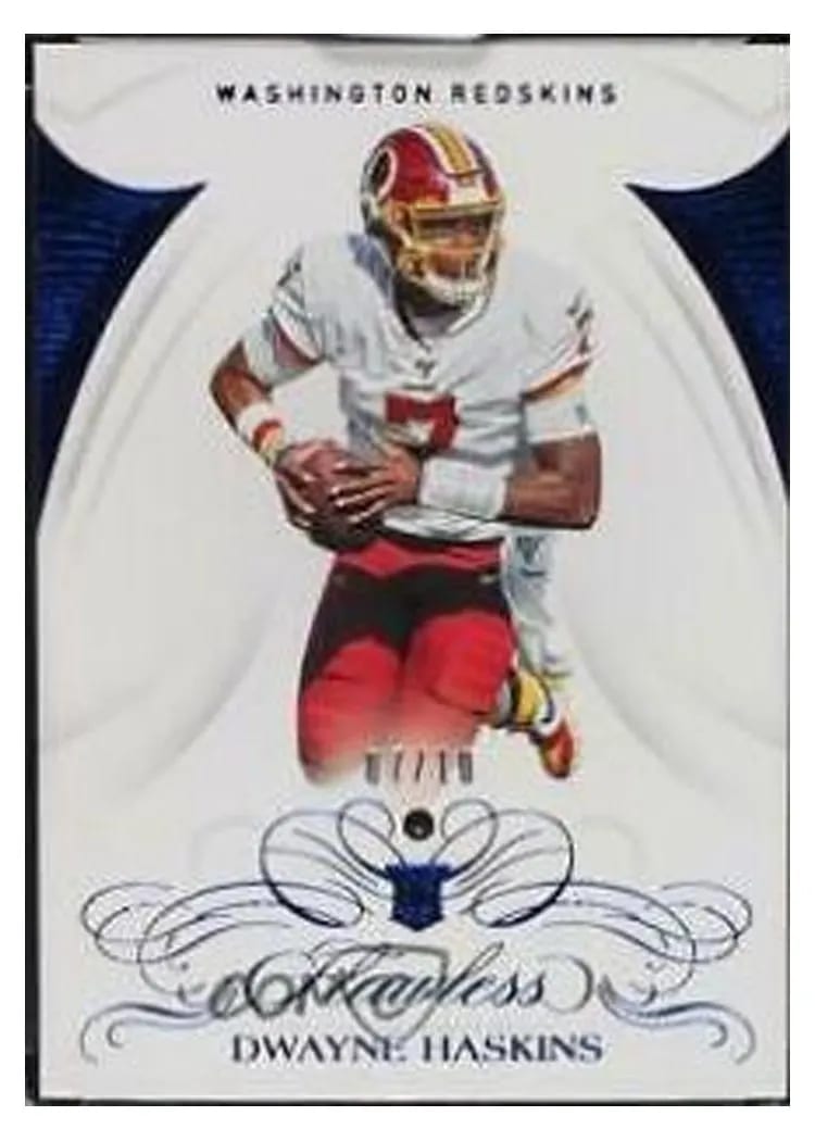 2019 Panini Flawless Base Ruby Dwayne Haskins #104 card