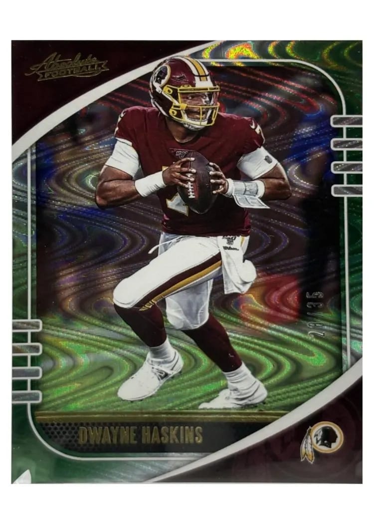 2020 Panini Absolute Base Set Dwayne Haskins #5 card