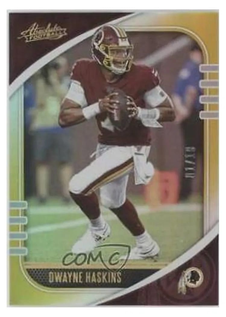 2020 Panini Absolute Base Set Dwayne Haskins #5 card