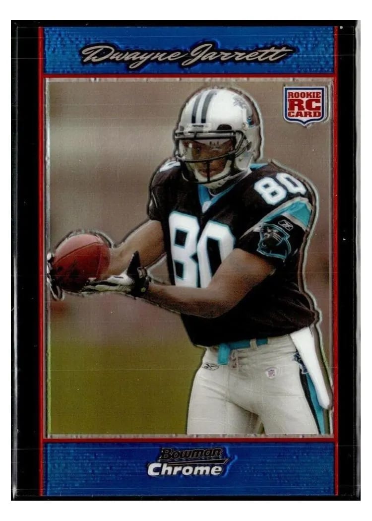 2007 Bowman Chrome Dwayne Jarrett #BC77 card