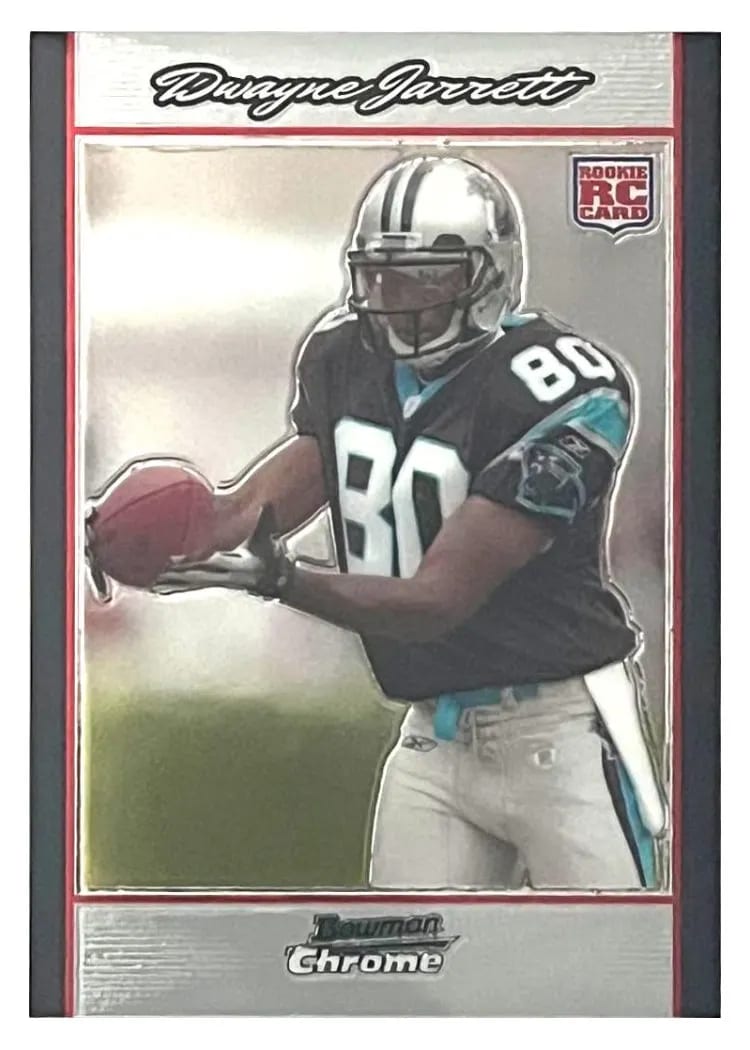 2007 Bowman Chrome Dwayne Jarrett #BC77 card