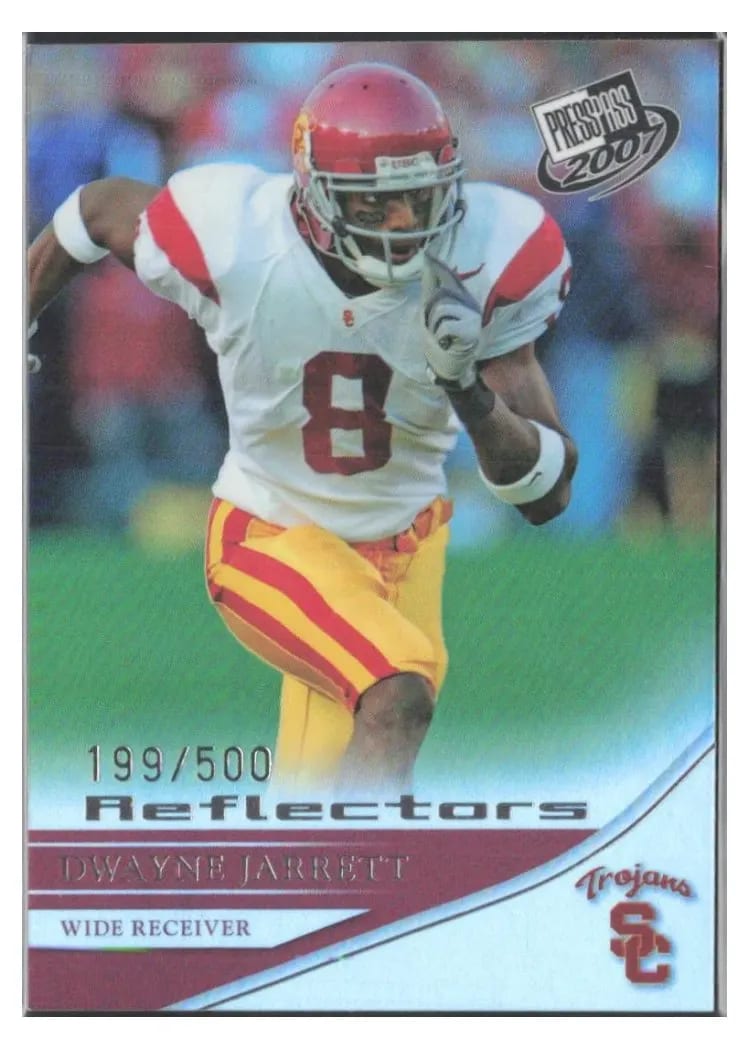 2007 Press Pass Dwayne Jarrett #17 card