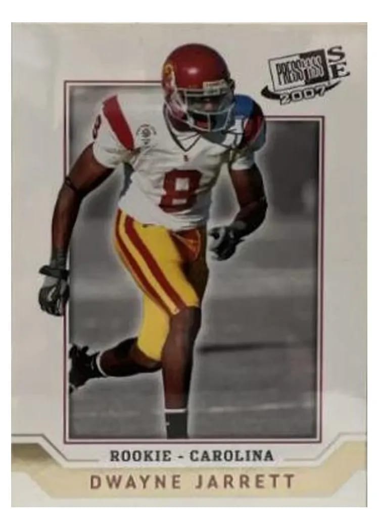 2007 Press Pass Se Dwayne Jarrett #R30 card