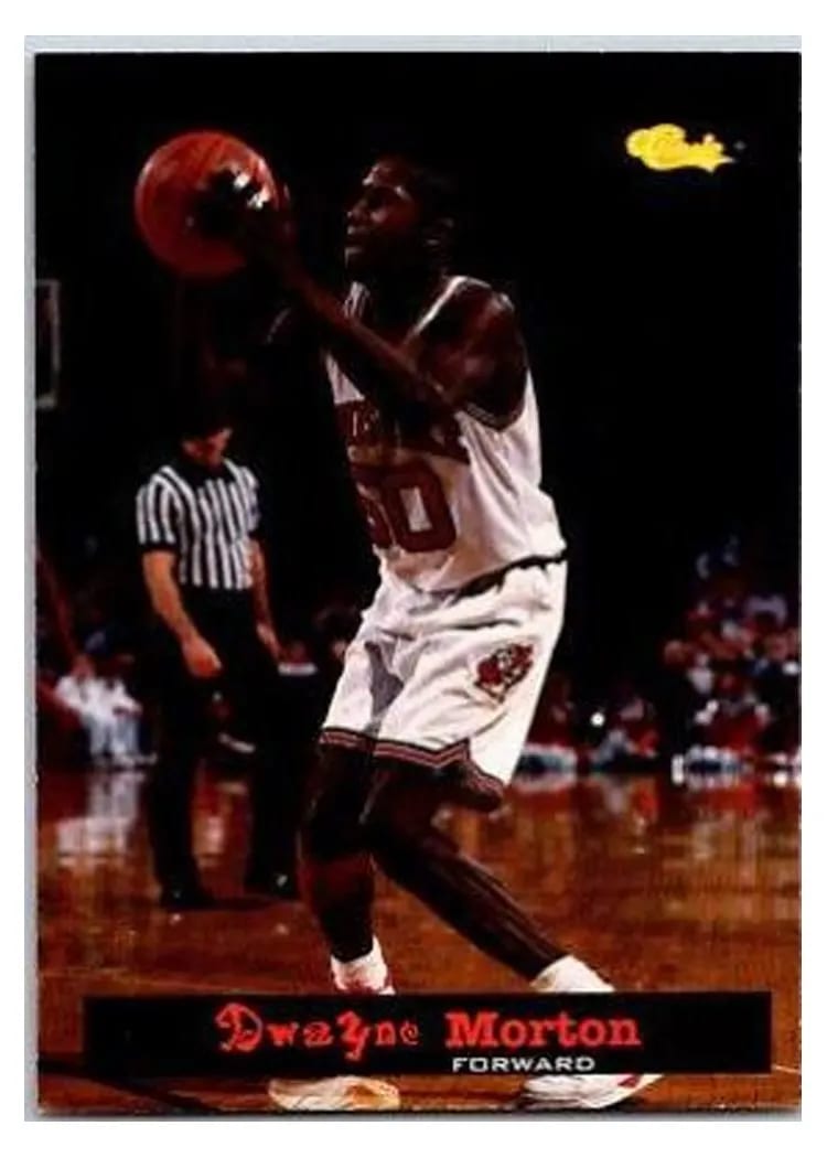 1994 Classic Draft Dwayne Morton #10 card