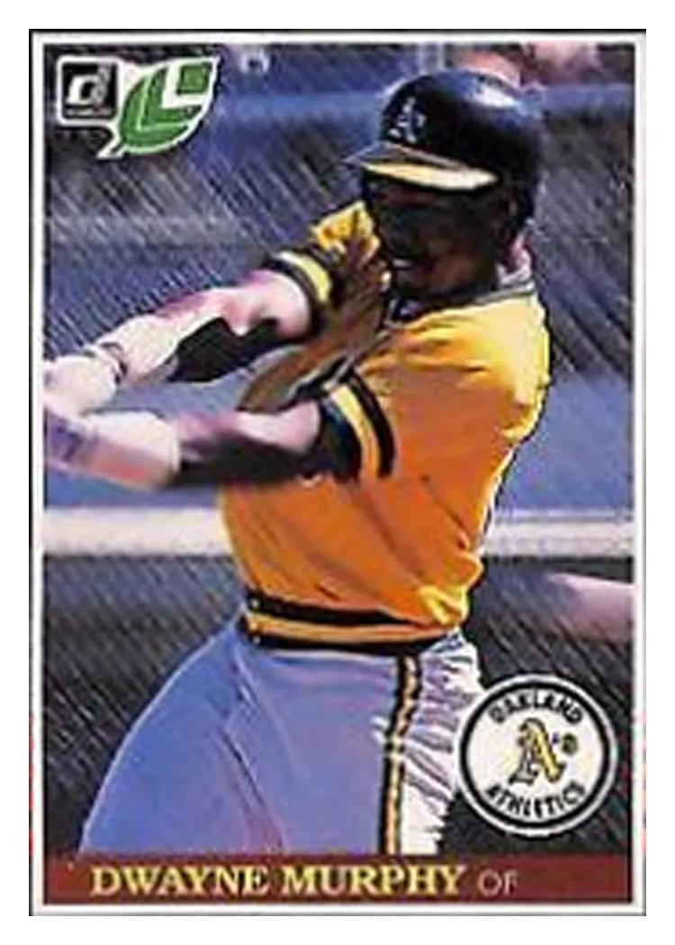1985 Leaf Dwayne Murphy #74 card