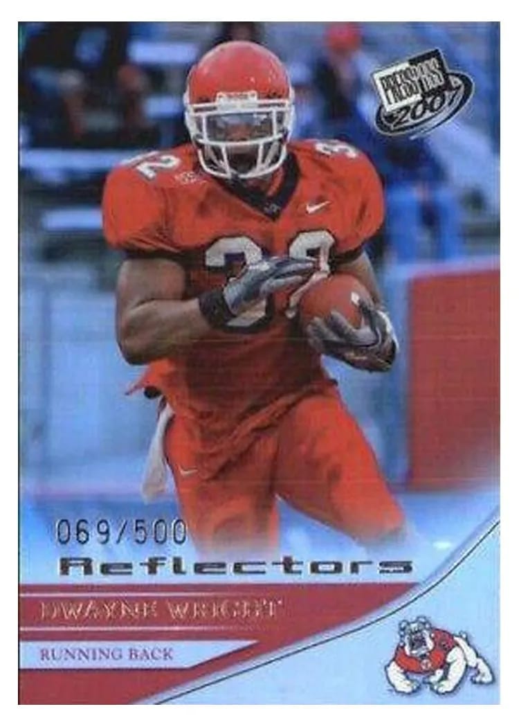 2007 Press Pass Dwayne Wright #37 card