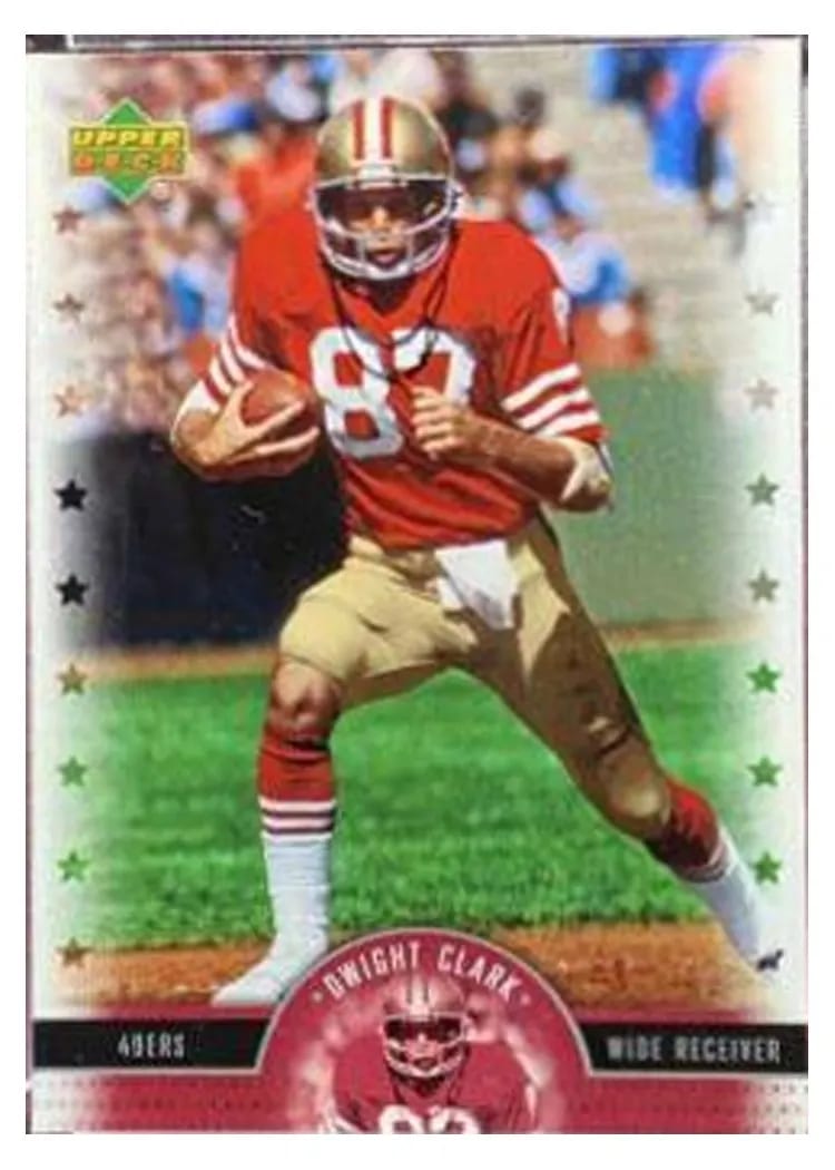 2005 Upper Deck Legends Dwight Clark #51 card