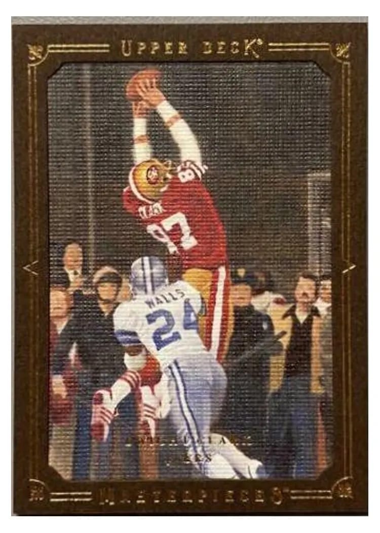 2008 Upper Deck Masterpieces Dwight Clark #28 card
