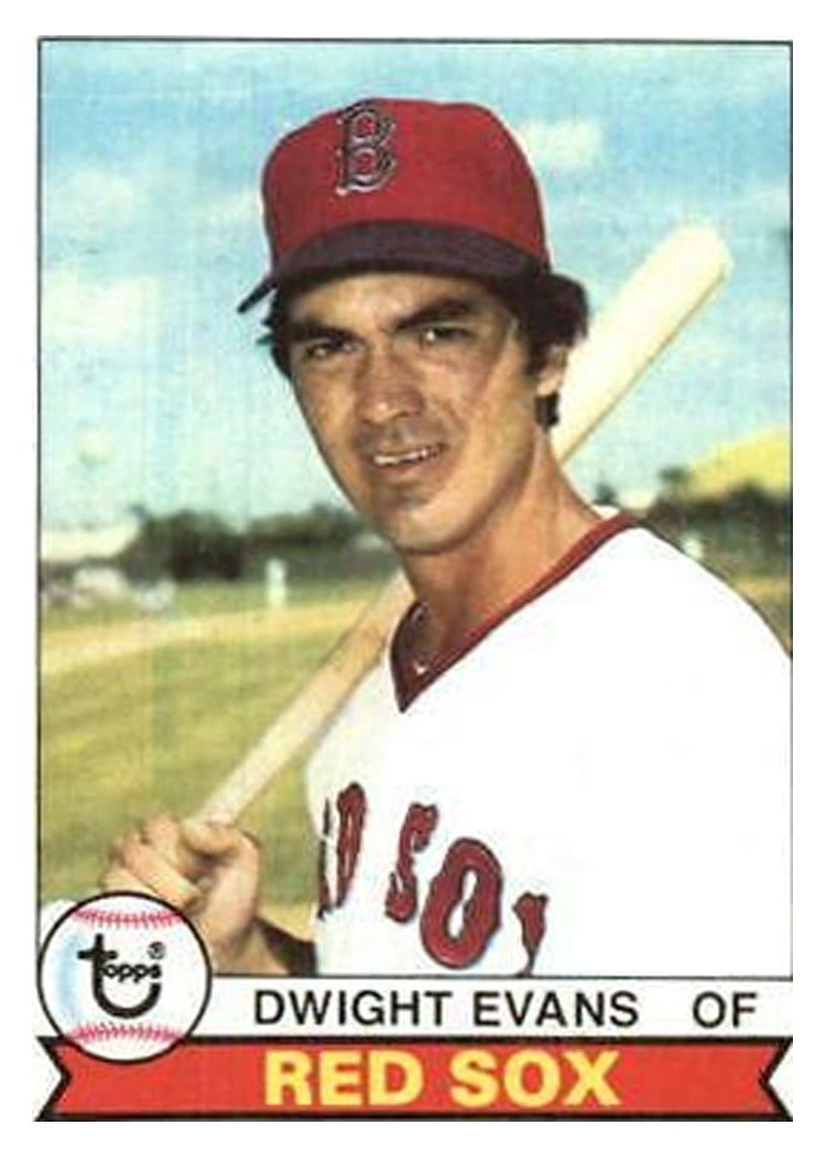 1979 Topps Dwight Evans #155 card