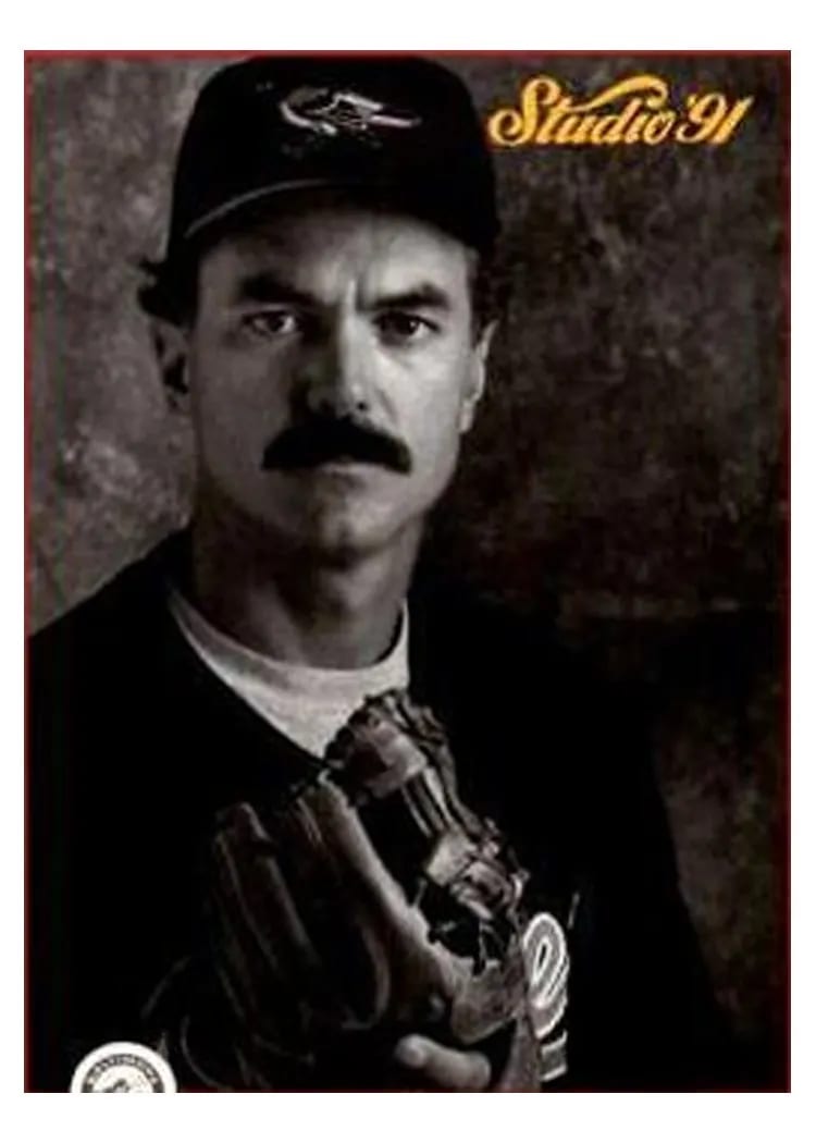 1991 Studio Dwight Evans #2 card