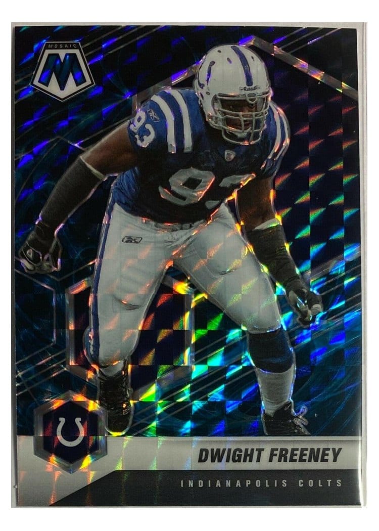 2021 Panini Mosaic Base Set Dwight Freeney #92 card