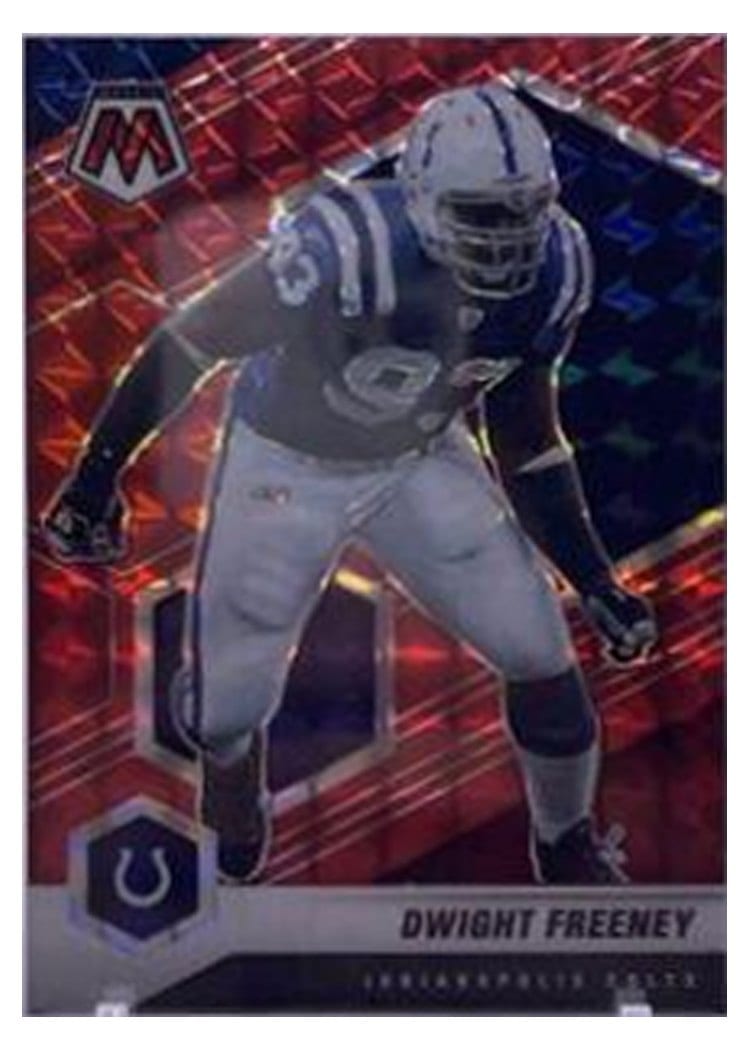 2021 Panini Mosaic Base Set Dwight Freeney #92 card