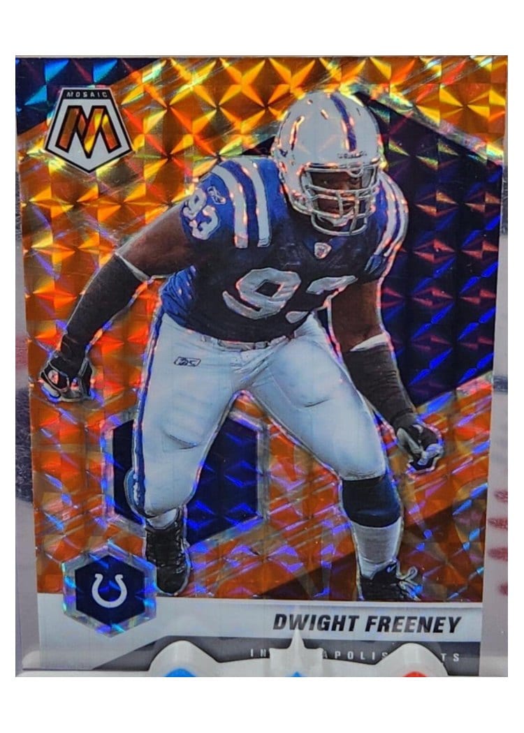 2021 Panini Mosaic Base Set Dwight Freeney #92 card