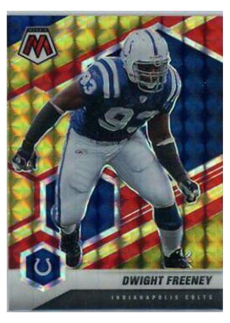 2021 Panini Mosaic Base Set Dwight Freeney #92 card
