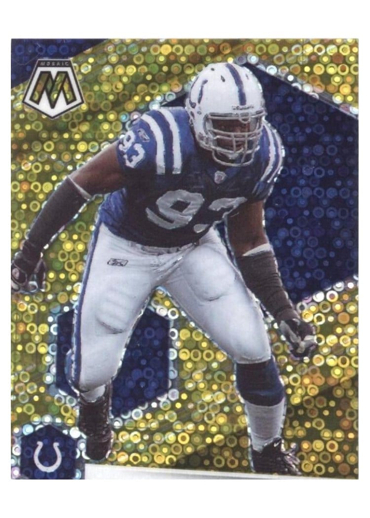 2021 Panini Mosaic Base Set Dwight Freeney #92 card