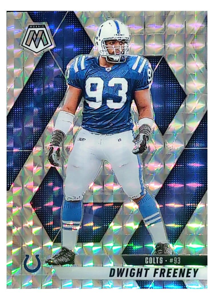 2025 Panini Mosaic Base Set Dwight Freeney #185 card