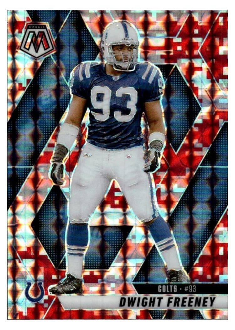 2025 Panini Mosaic Base Set Dwight Freeney #185 card
