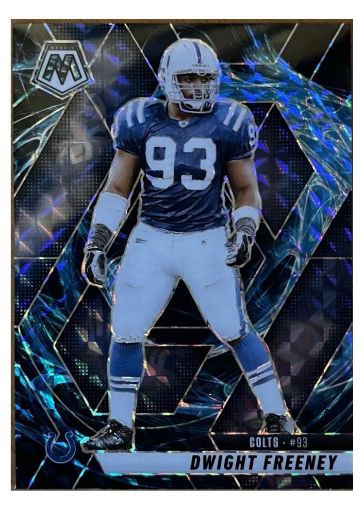 2025 Panini Mosaic Base Set Dwight Freeney #185 card