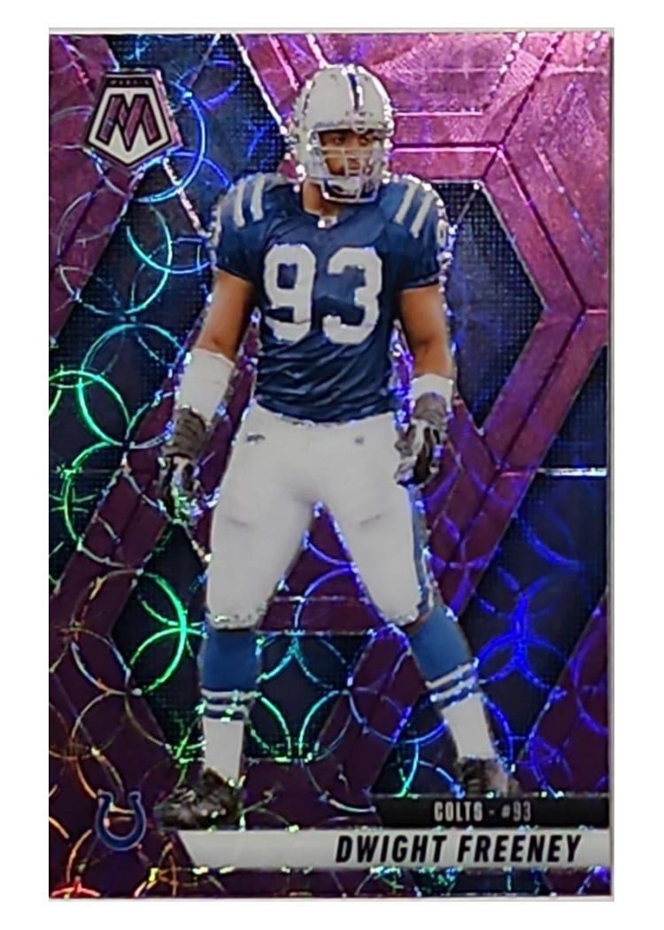 2025 Panini Mosaic Base Set Dwight Freeney #185 card