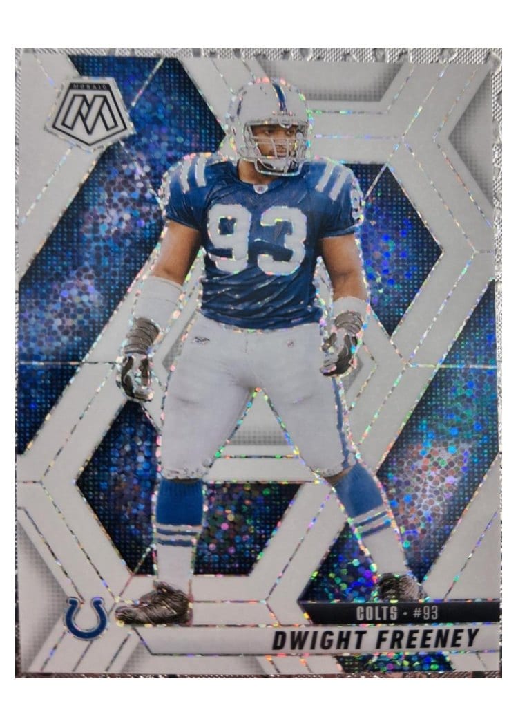 2025 Panini Mosaic Base Set Dwight Freeney #185 card