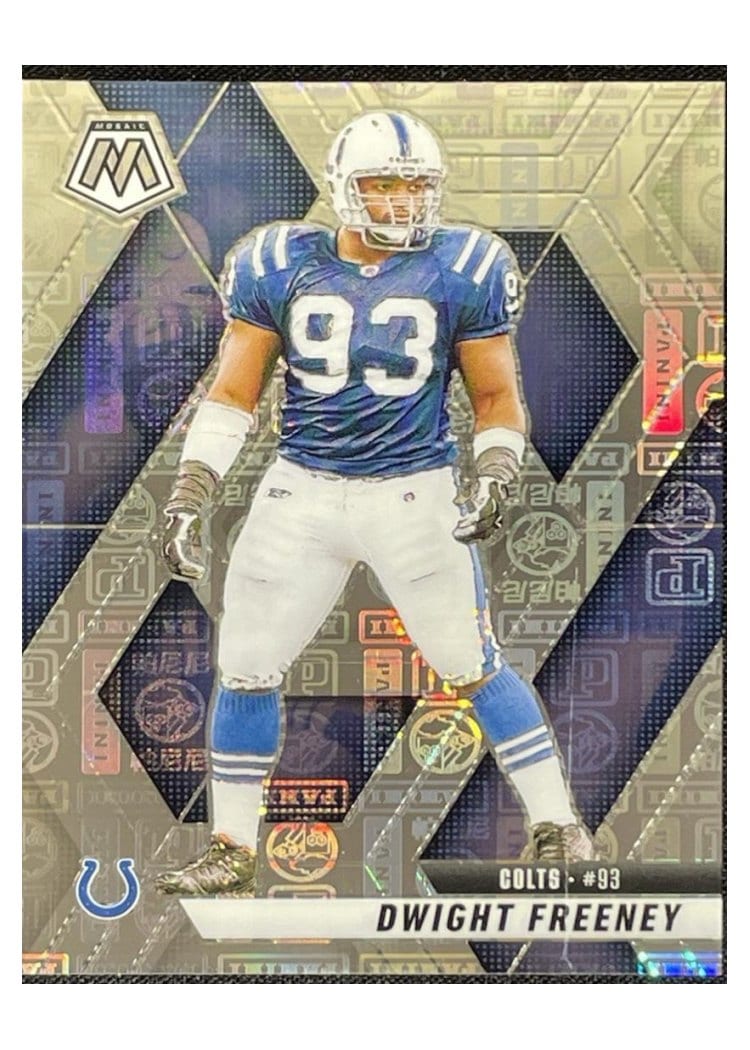 2025 Panini Mosaic Base Set Dwight Freeney #185 card