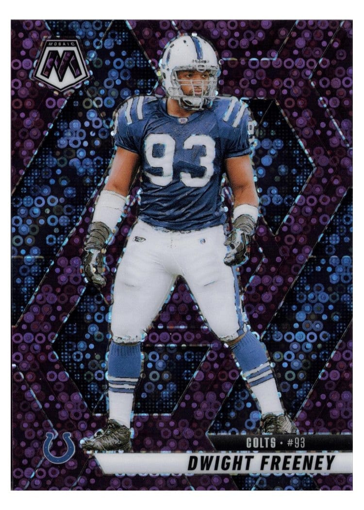 2025 Panini Mosaic Base Set Dwight Freeney #185 card