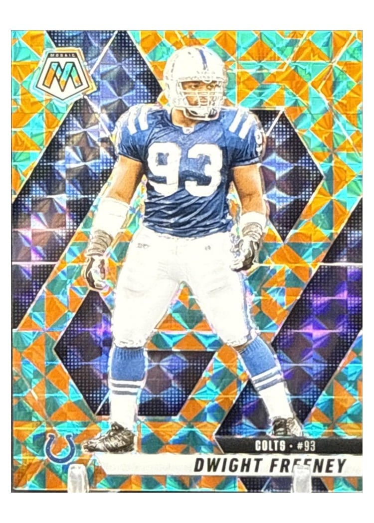 2025 Panini Mosaic Base Set Dwight Freeney #185 card