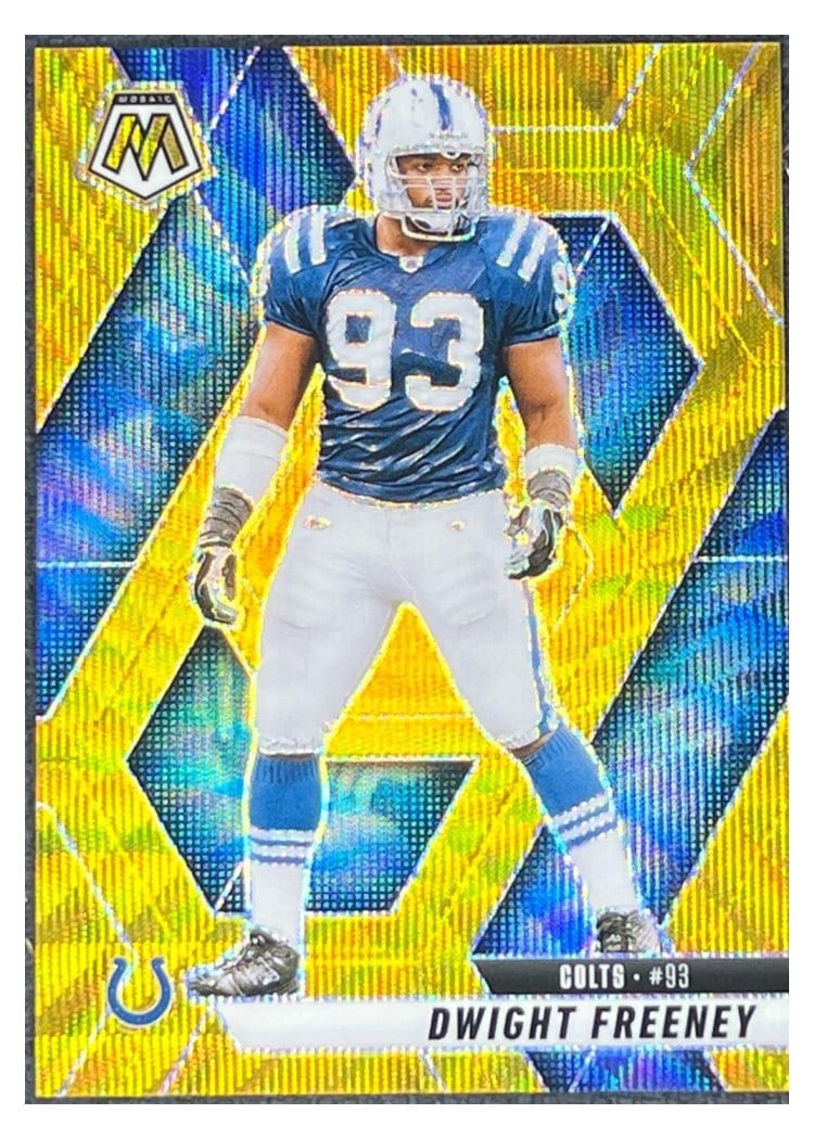 2025 Panini Mosaic Base Set Dwight Freeney #185 card