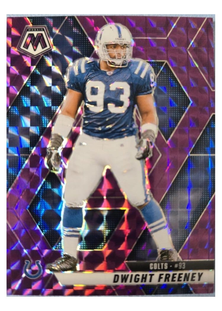 2025 Panini Mosaic Base Set Dwight Freeney #185 card