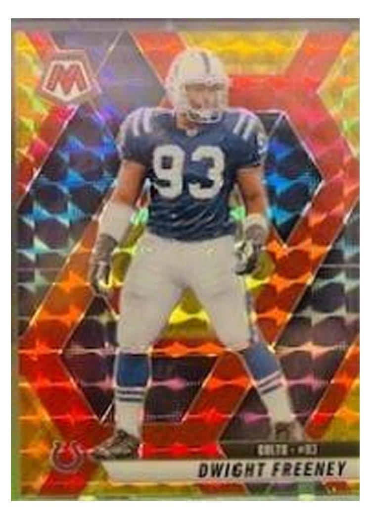 2025 Panini Mosaic Base Set Dwight Freeney #185 card