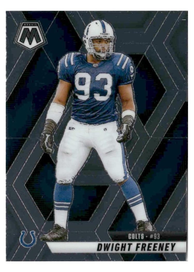 2025 Panini Mosaic Base Set Dwight Freeney #185 card