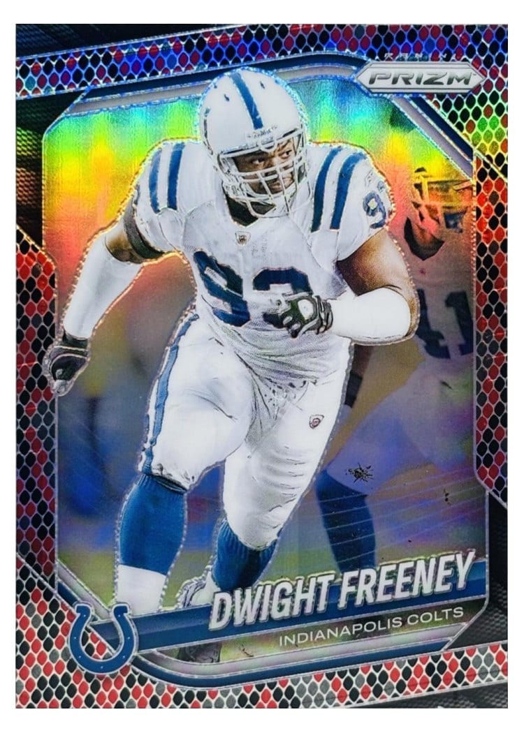 2025 Panini Prizm Base Set Dwight Freeney #120 card